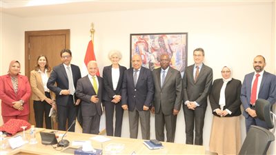 وزير الكهرباء يبحث مع وفد مؤسسة التمويل الدولية 