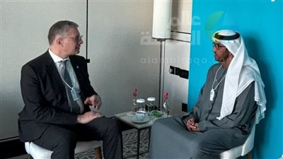 بدوي ووزير الصناعة الإمارتي يناقشان تعزيز التعاون في مجال تأمين إمدادات الغاز