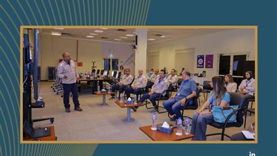 المهندس يس محمد وكيل أول وزارة البترول يزور مصنع ميثانكس بدمياط لمتابعة التعاون في منظومة سلامة العمليات