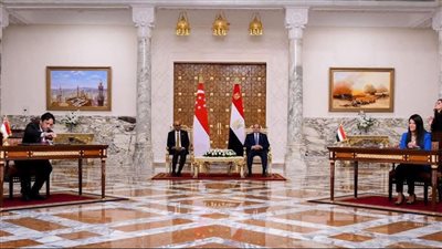 عقب توقيع مذكرة تفاهم في 4 مجالات منها الطاقة المتجددة.. المشاط: حريصون على تبادل الخبرات مع سنغافورة