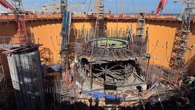 إنجاز هندسي جديد في مشروع محطة الضبعة النووية