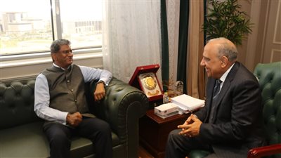 وزير الكهرباء يستقبل سفير الهند لدى القاهرة لبحث التعاون في مجالات الشبكات الذكية والهيدروجين الأخضر