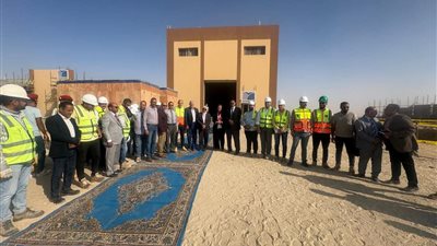 «مشالي»وقيادات«نقل الكهرباء»يقومون بجولة ميدانية لمحطة محولات مزارع بني سويف