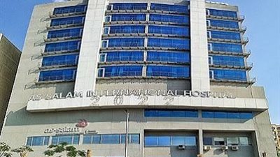 نقل رئيس التحصيل المعتدى عليه لمستشفي السلام الدولى 