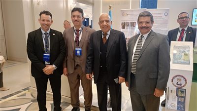 وزير الكهرباء يزور جناح هيئة الطاقة الذرية على هامش مؤتمر ومعرض IRC EXPO