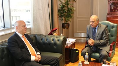 وزير الكهرباء يستقبل سفير السويد بالقاهرة ووفدا من  شركة لينكسون  