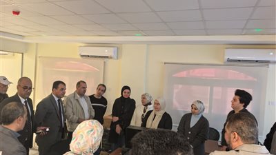 خالد الدستاوي يتفقد قطاع دمياط لتوزيع الكهرباء 