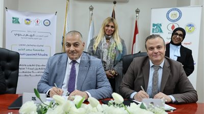 «العلمين للبترول» و«مصر الخير» يبدآن تطوير مدرسة أبو هامل المجتمعية بمطروح