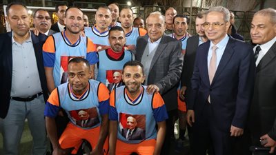 وزير الكهرباء يكرم فرق رفع الأثقال ويفتتح الدورة الرمضانية لكرة القدم