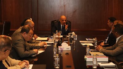 وزير الكهرباء يبحث مع مسئولي 