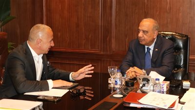 وزير الكهرباء يبحث مع 
