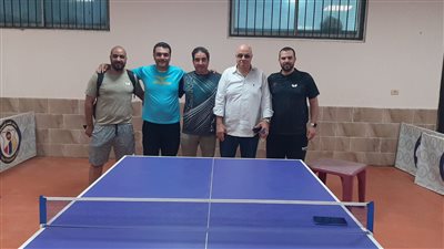 فريق عجيبة لتنس الطاولة يحصد المركز الثاني بدوري قطاع البترول