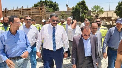 وضع الجهد على محطة محولات ماقوسة جهد ٢٢٠ / ٦٦ / ١١ ك.ف