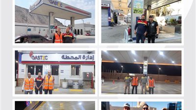 زيارات دورية لرئيس غازتك للعاملين بمحطات التموين خلال إجازة عيد الأضحى المبارك