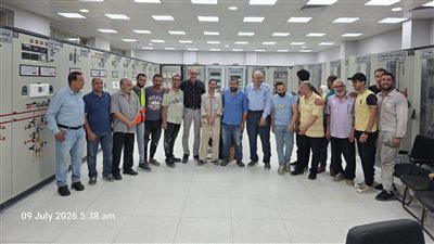 إطلاق التيار بمحطة محولات “التوسعات الشرقية”ب6 أكتوبر لدعم الشبكة