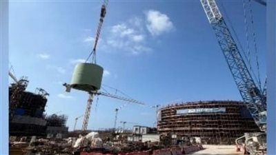«المحطات النووية» تعلن تركيب «الحماية الجافة» للوحدة الثالثة بمحطة الضبعة