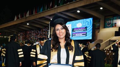 المهندسة داليا بدري تحصد درجة الماجستير في إدارة الأعمال (MBA) بتقدير امتياز من الأكاديمية العربية